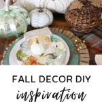 Fall tablescape