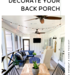 How to decorate your porch