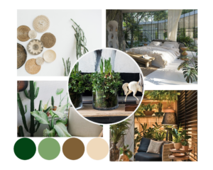 biophilic design moodpboard