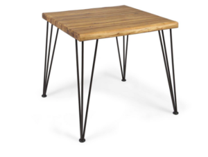 farmhouse industrial dining table
